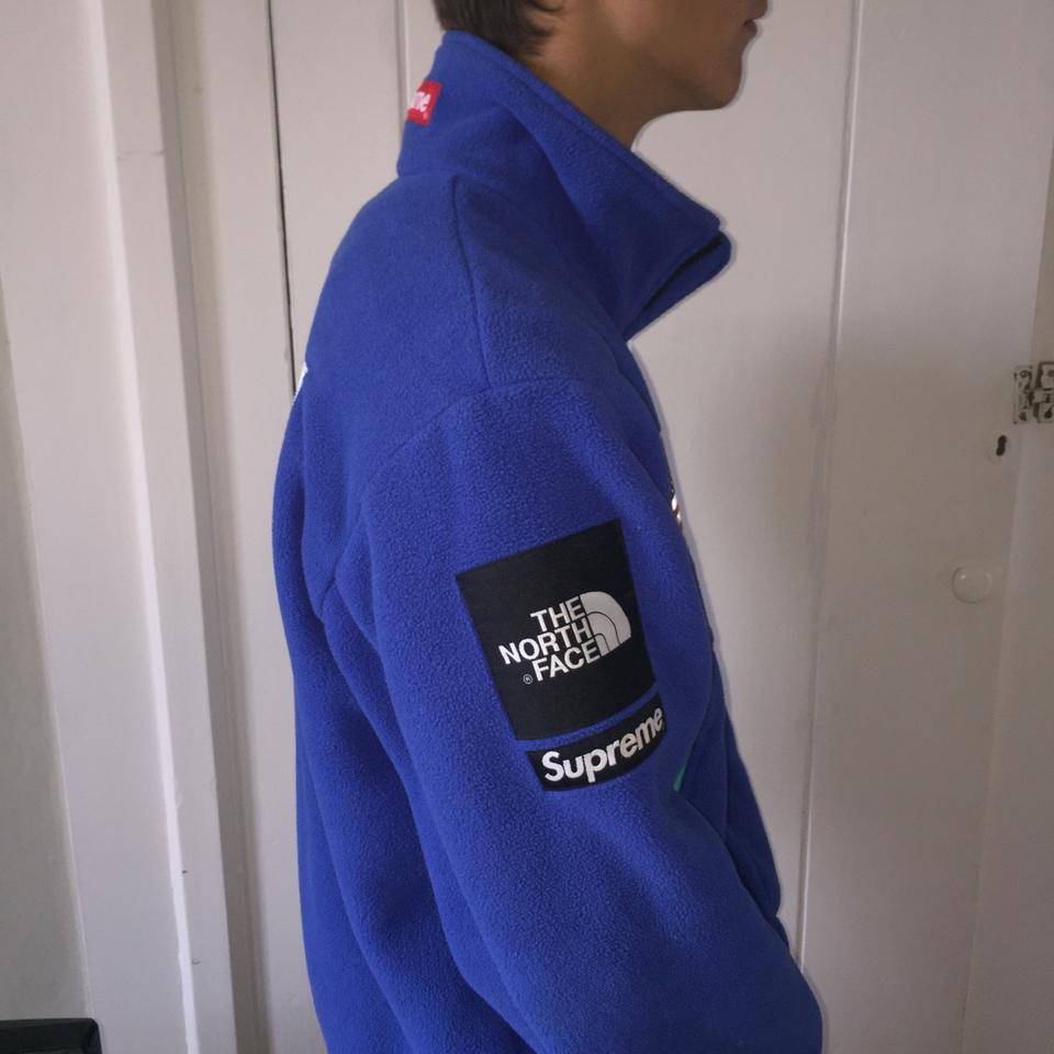 North Face Supreme Trans Antarctica Fleece Jacket. - Depop