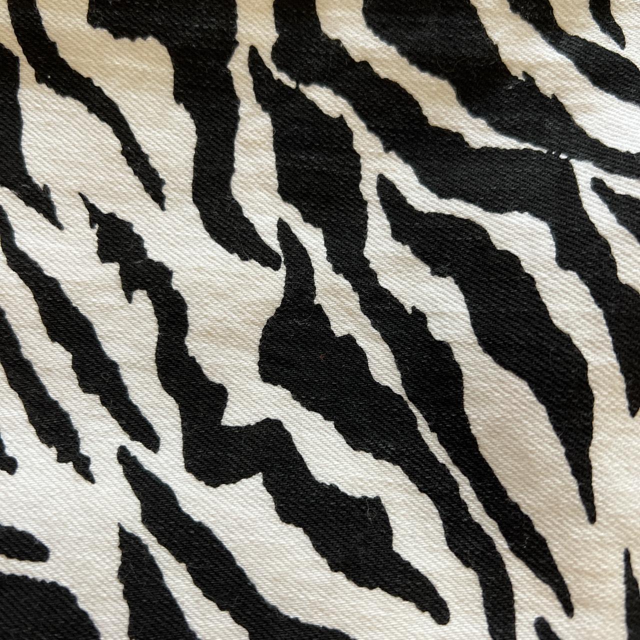 motel rocks zebra jeans size S Depop