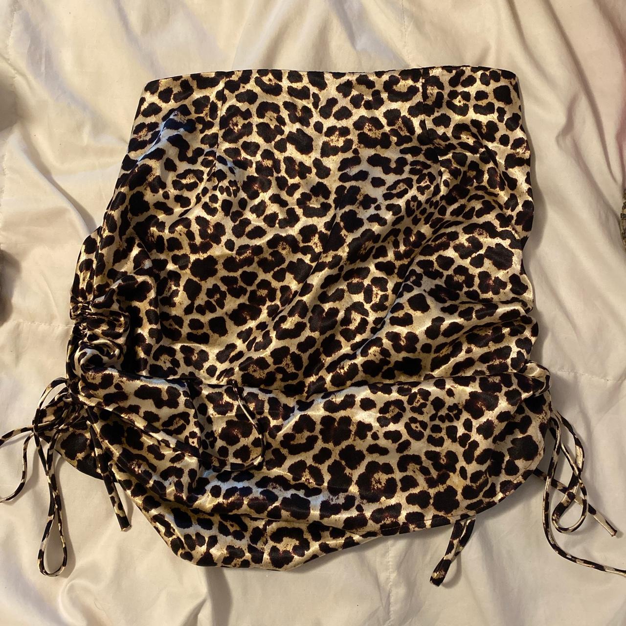 Cheetah skirt clearance windsor