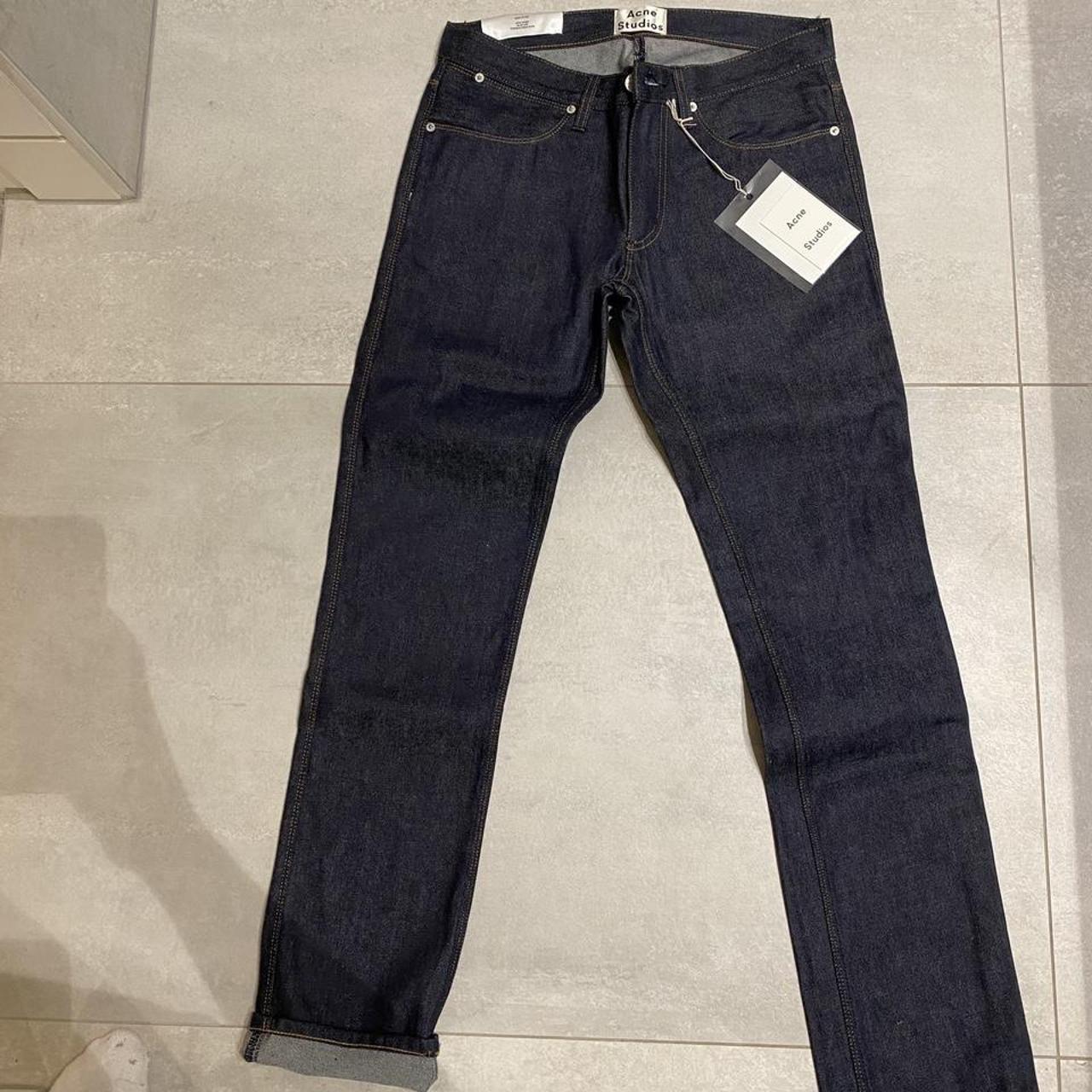 Acne Raw Denim Jeans Size 31/32 Brand new with tags - Depop