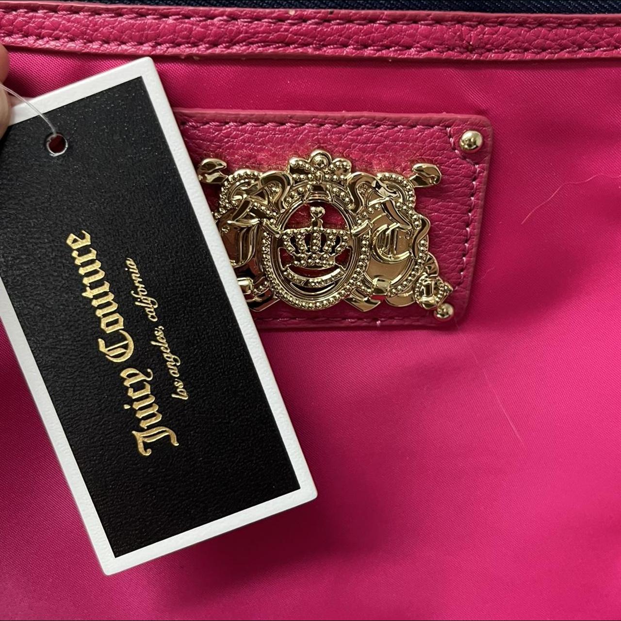 juicy couture bag!! shoulder cross body hot pink... - Depop