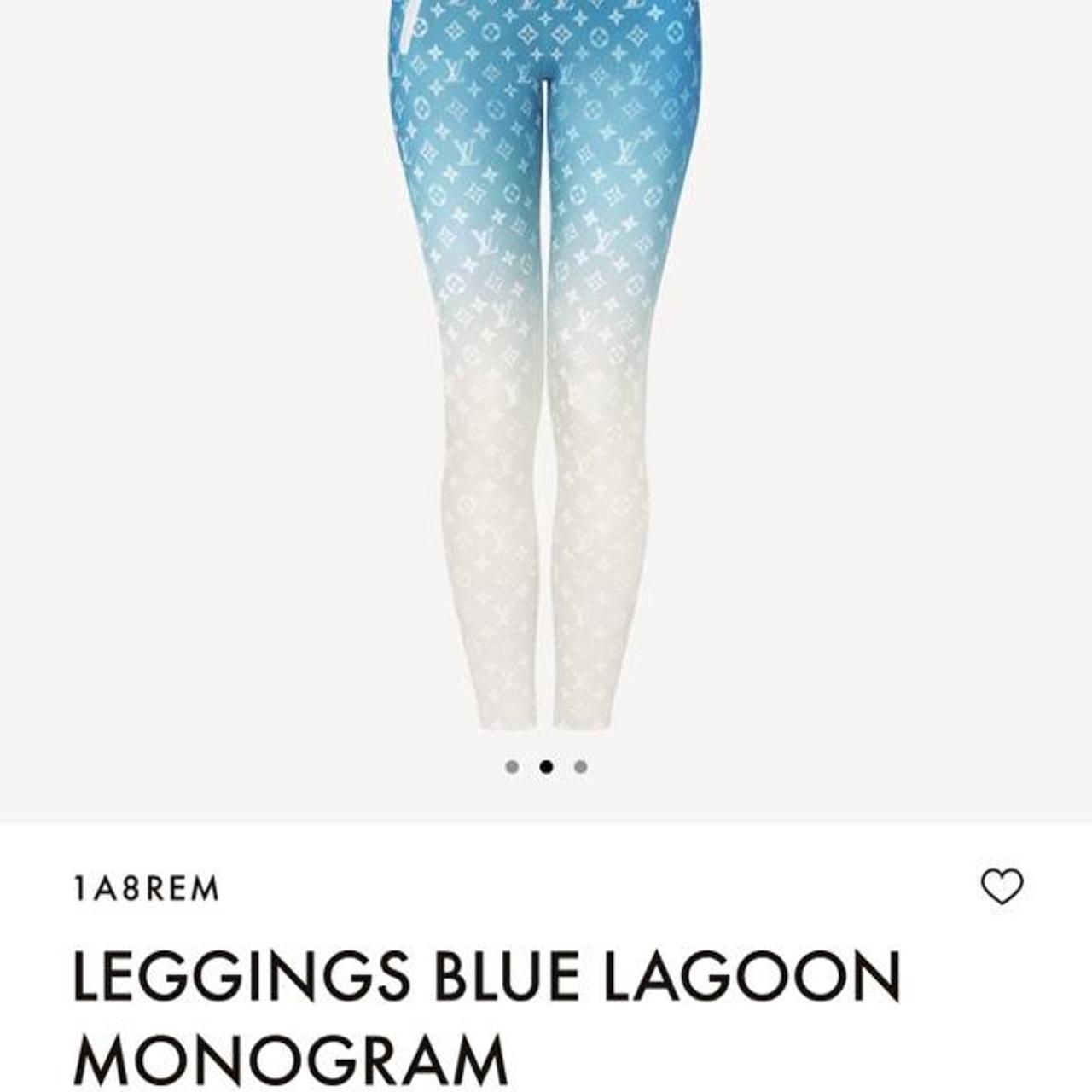 TRENDING] Louis Vuitton Blue 3D Hoodie Leggings Set LV Gift
