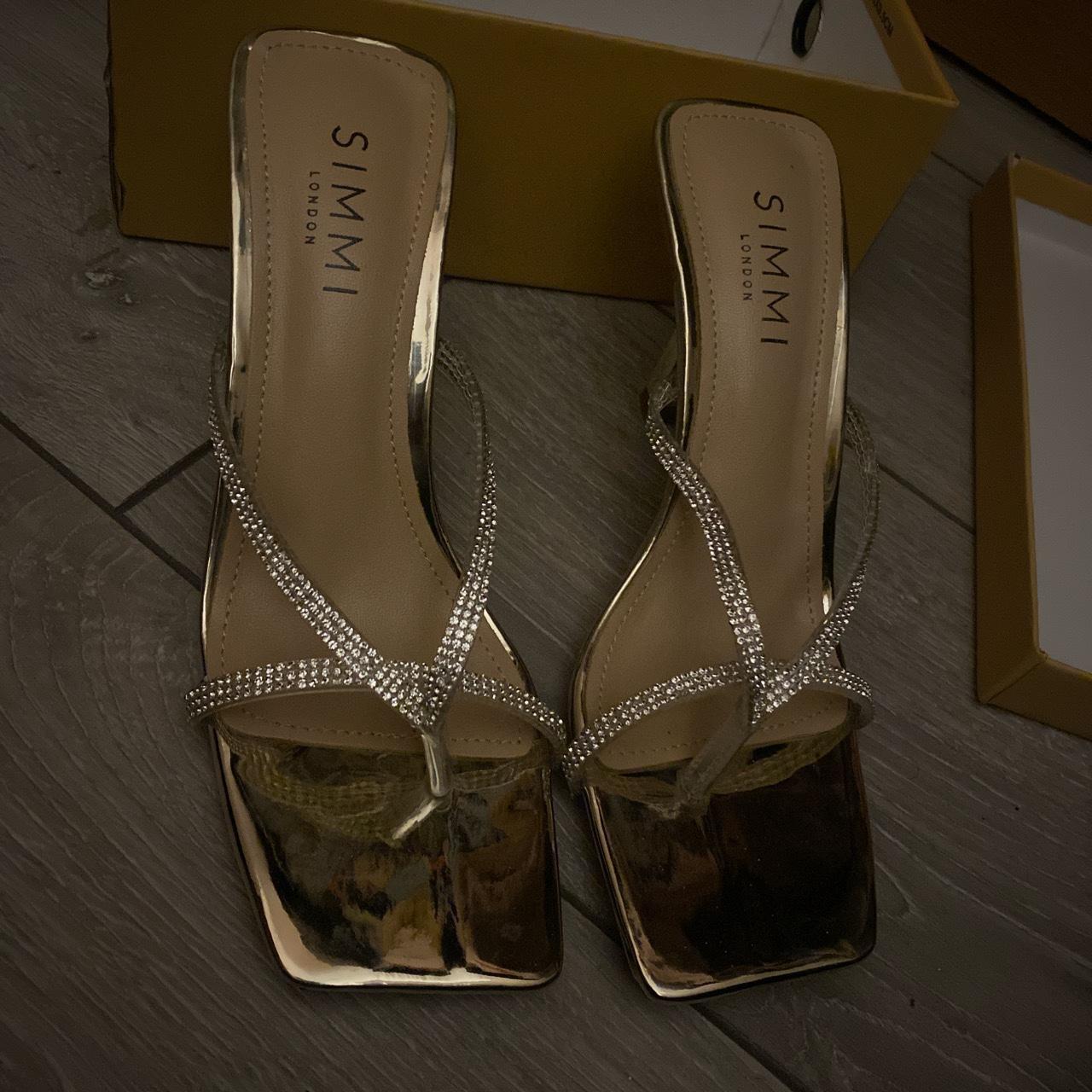 simmi diamante heels