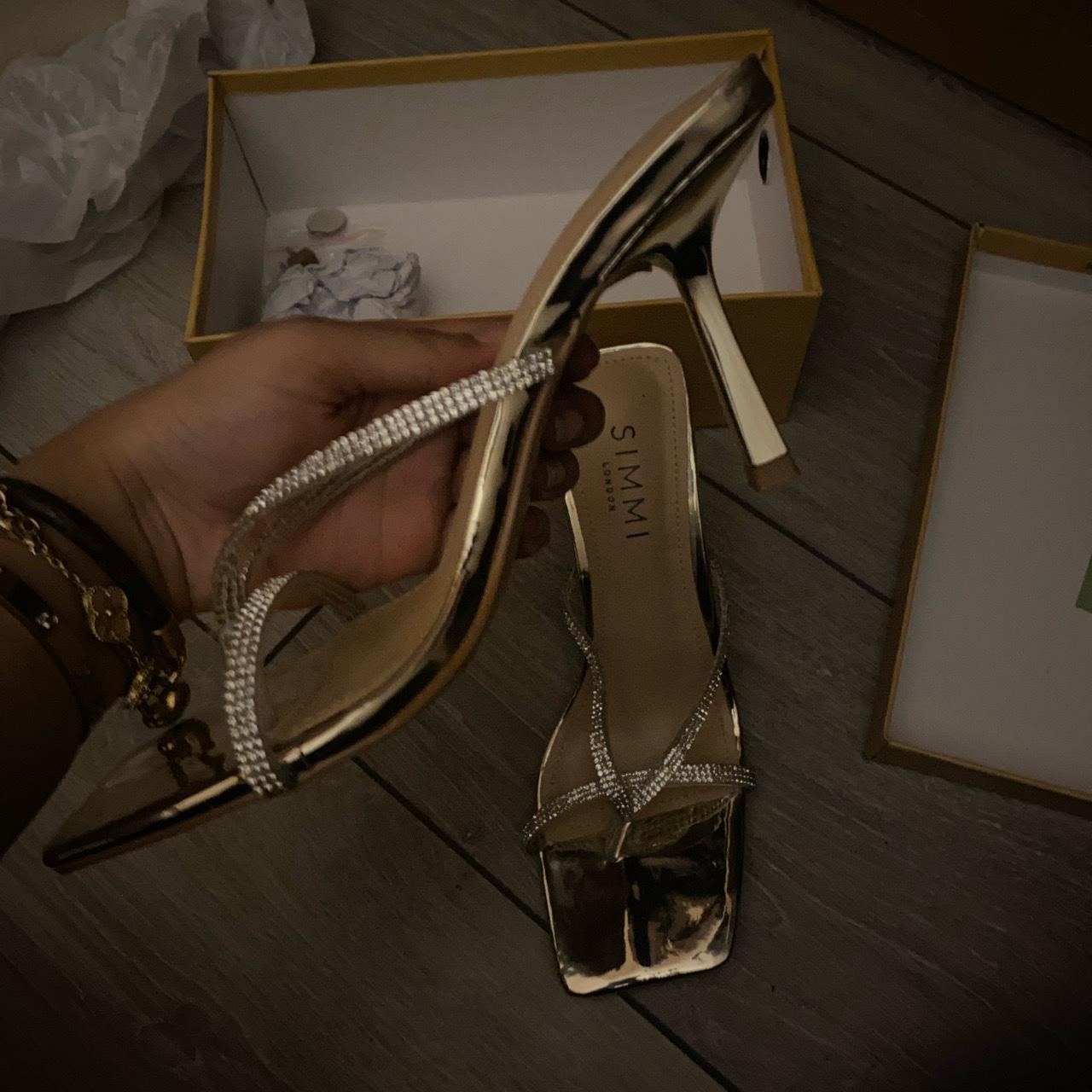 simmi diamante heels