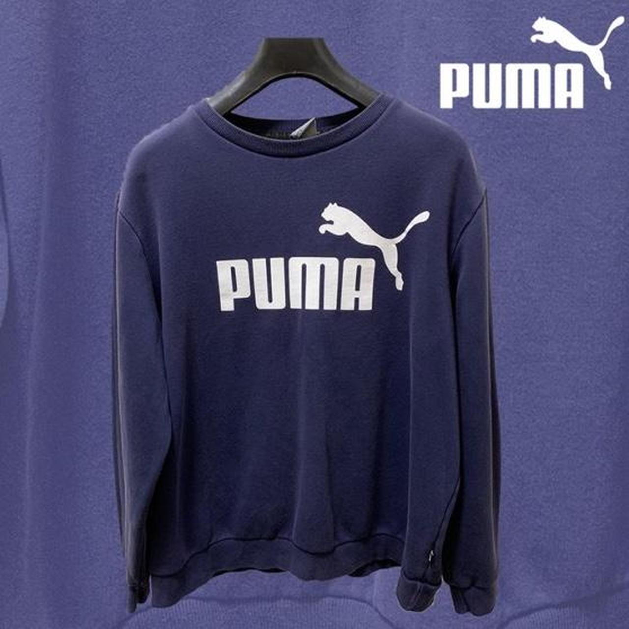 puma navy jumper