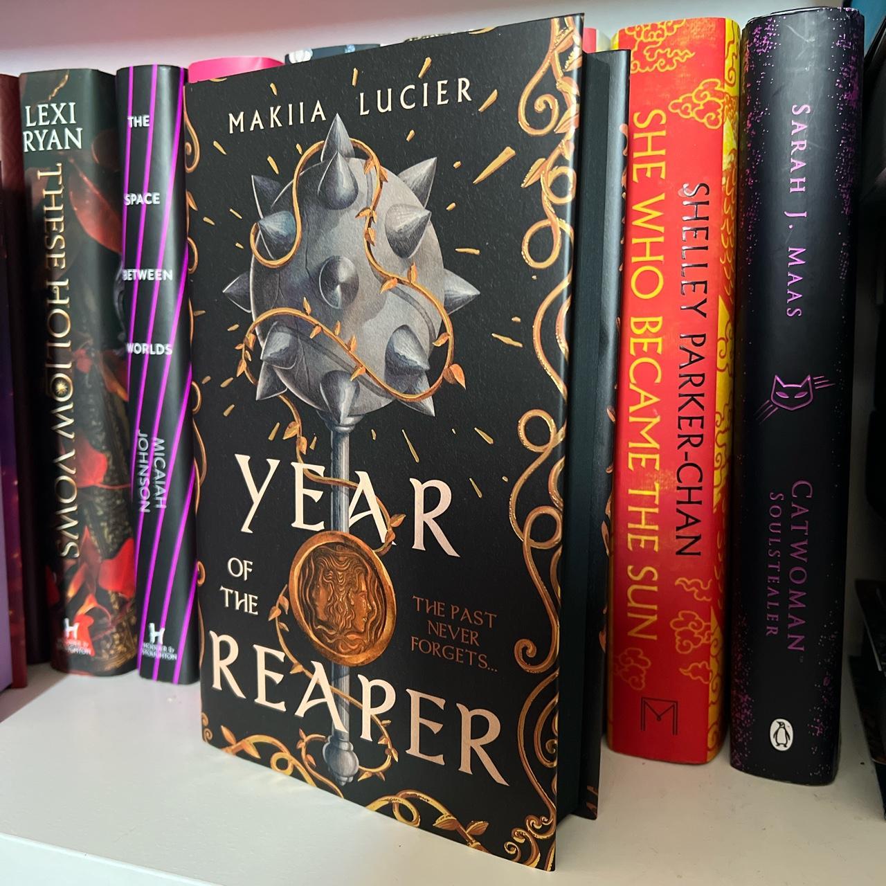 Year of the reaper by Makiia Lucier with signed... - Depop