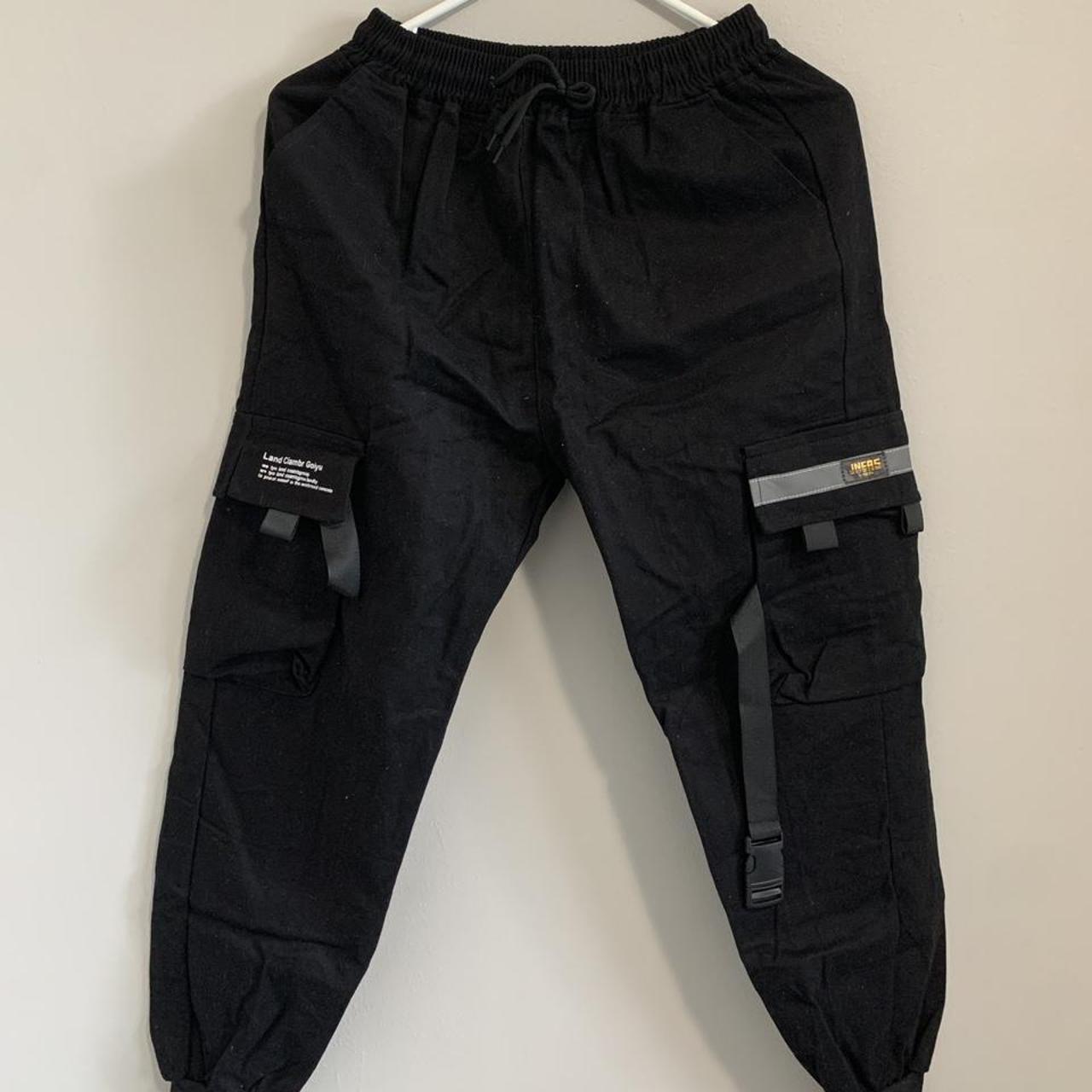 Korean Cargo Pants UNISEX Size: Small Condition:... - Depop