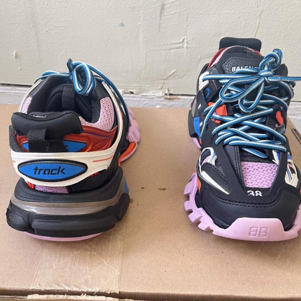 Balenciaga track sales black orange pink