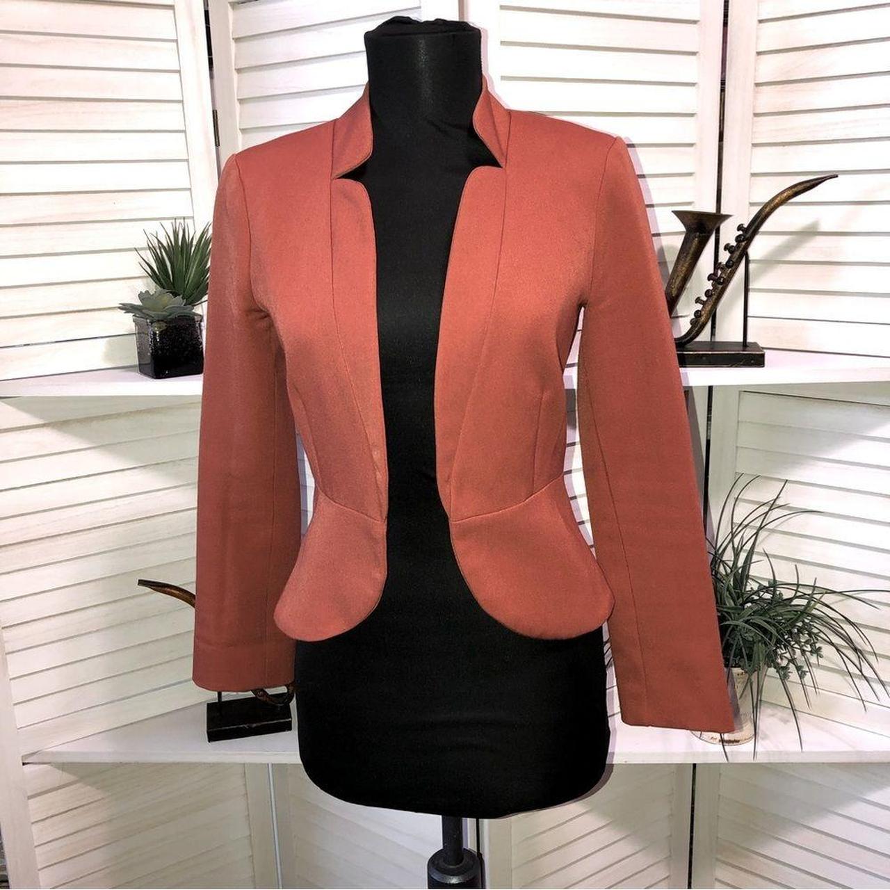 vintage-necessary-objects-rust-orange-short-blazer-depop