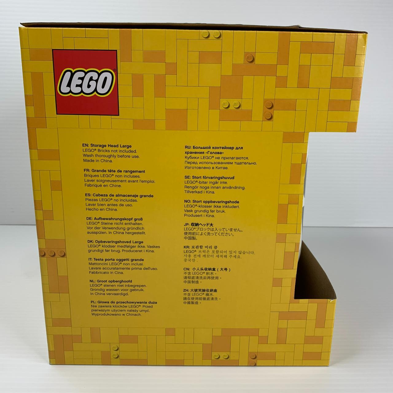 Lego Storage Head Large Skeleton Skull Container or... Depop