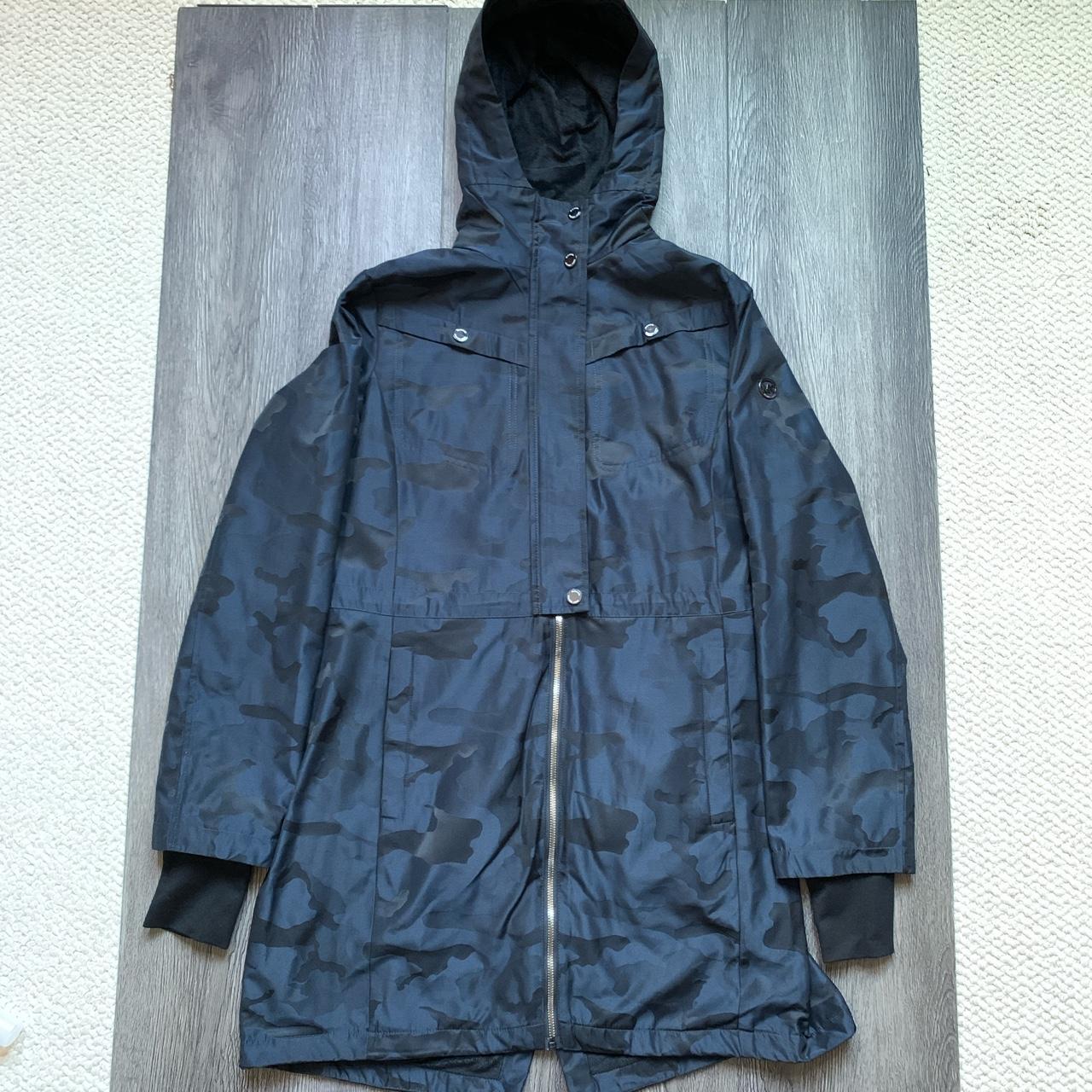 Michael Kors camo rain jacket size