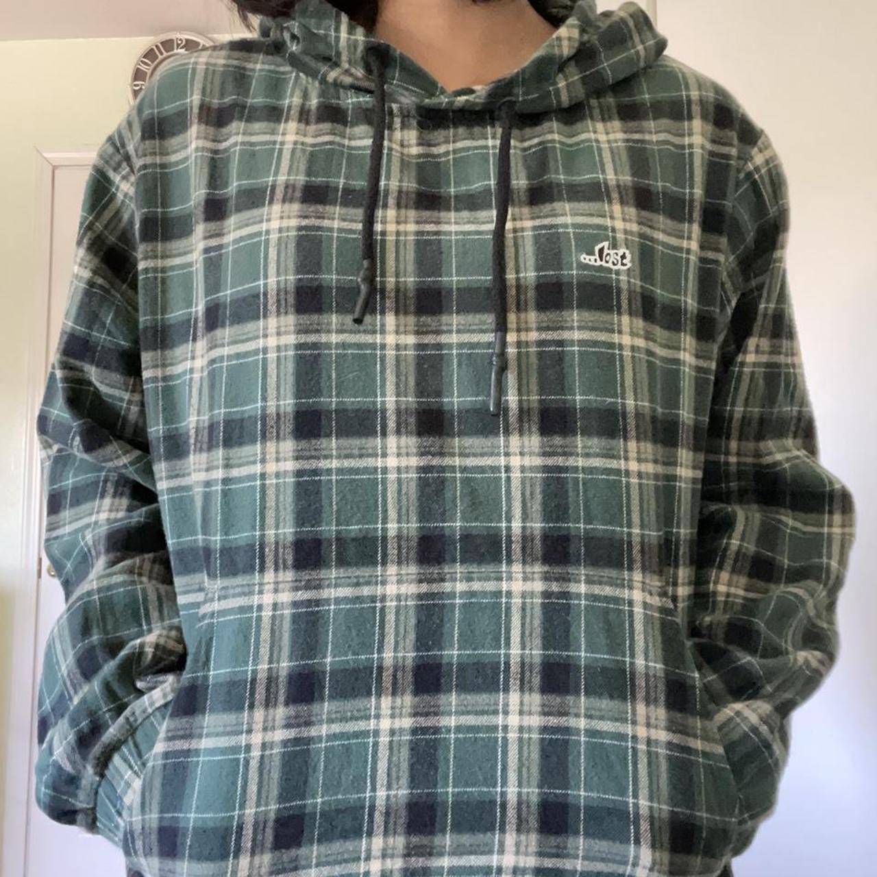 Product Image 1 - LOST skater brand green plaid