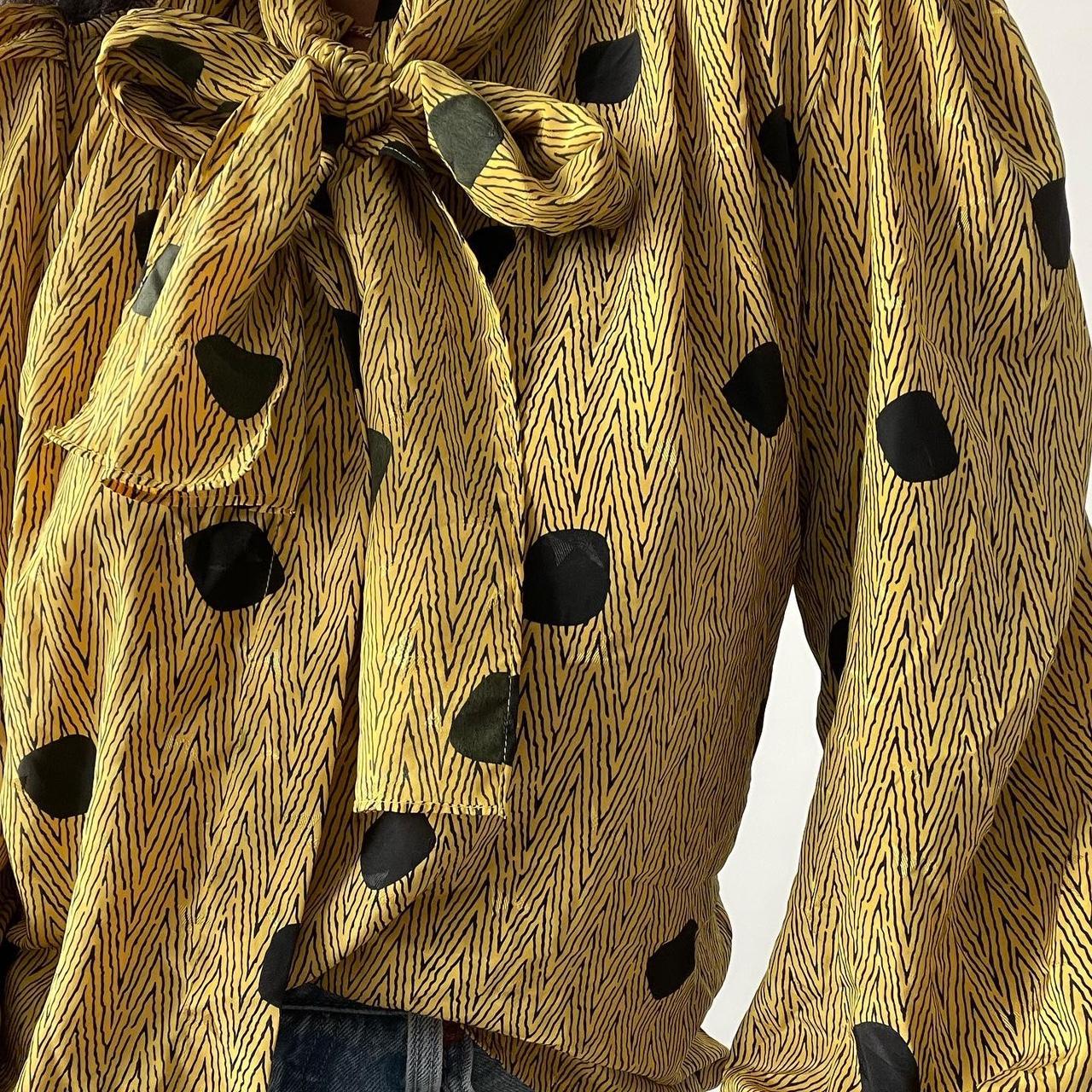 jh collectibles fun vintage blouse vintage... Depop