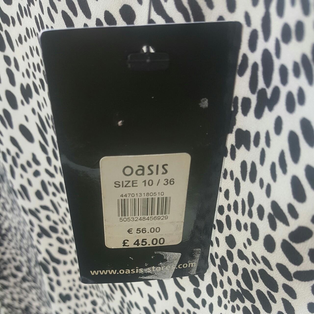 Oasis dalmatian dress fashion