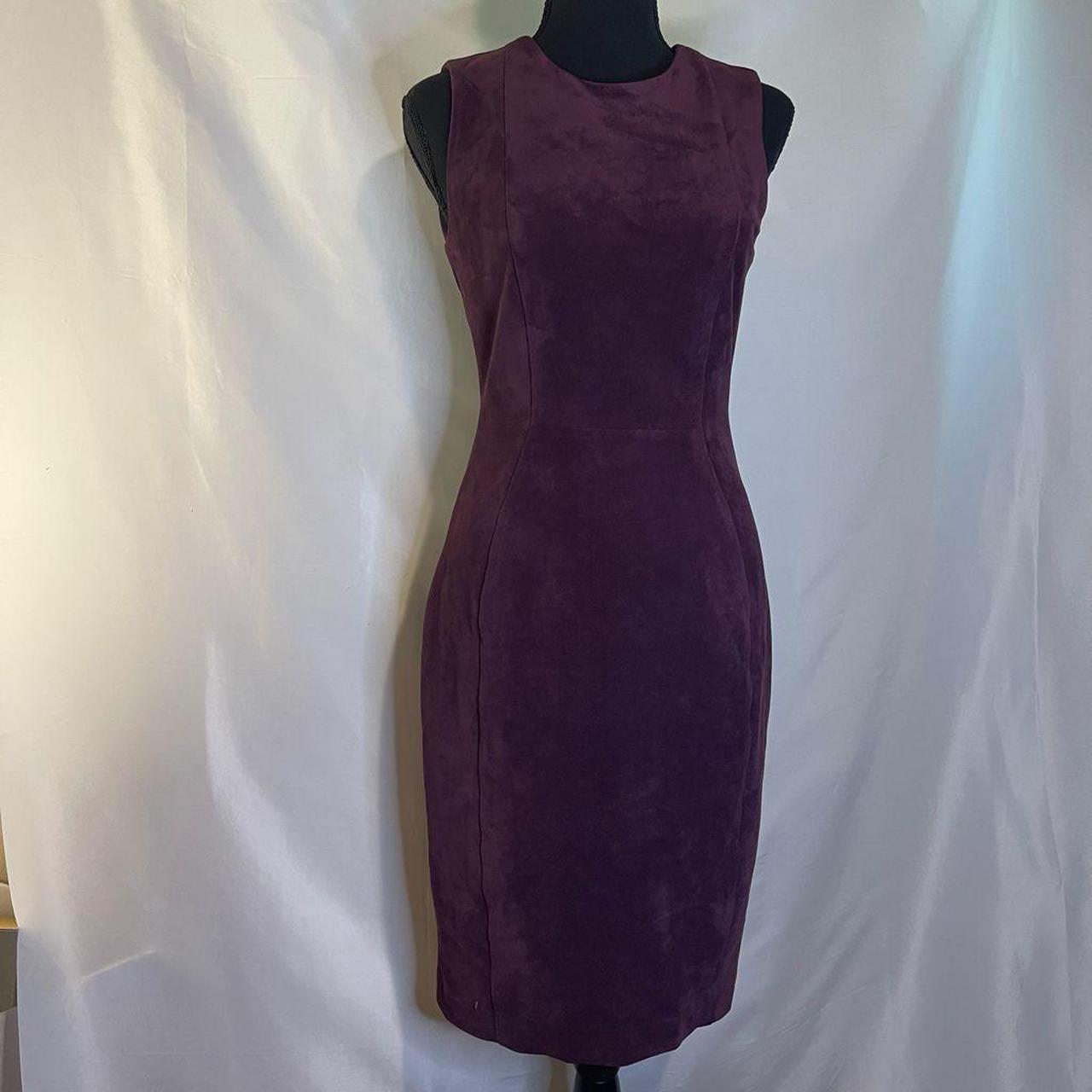 Calvin Klein Women's Purple Dress | Depop