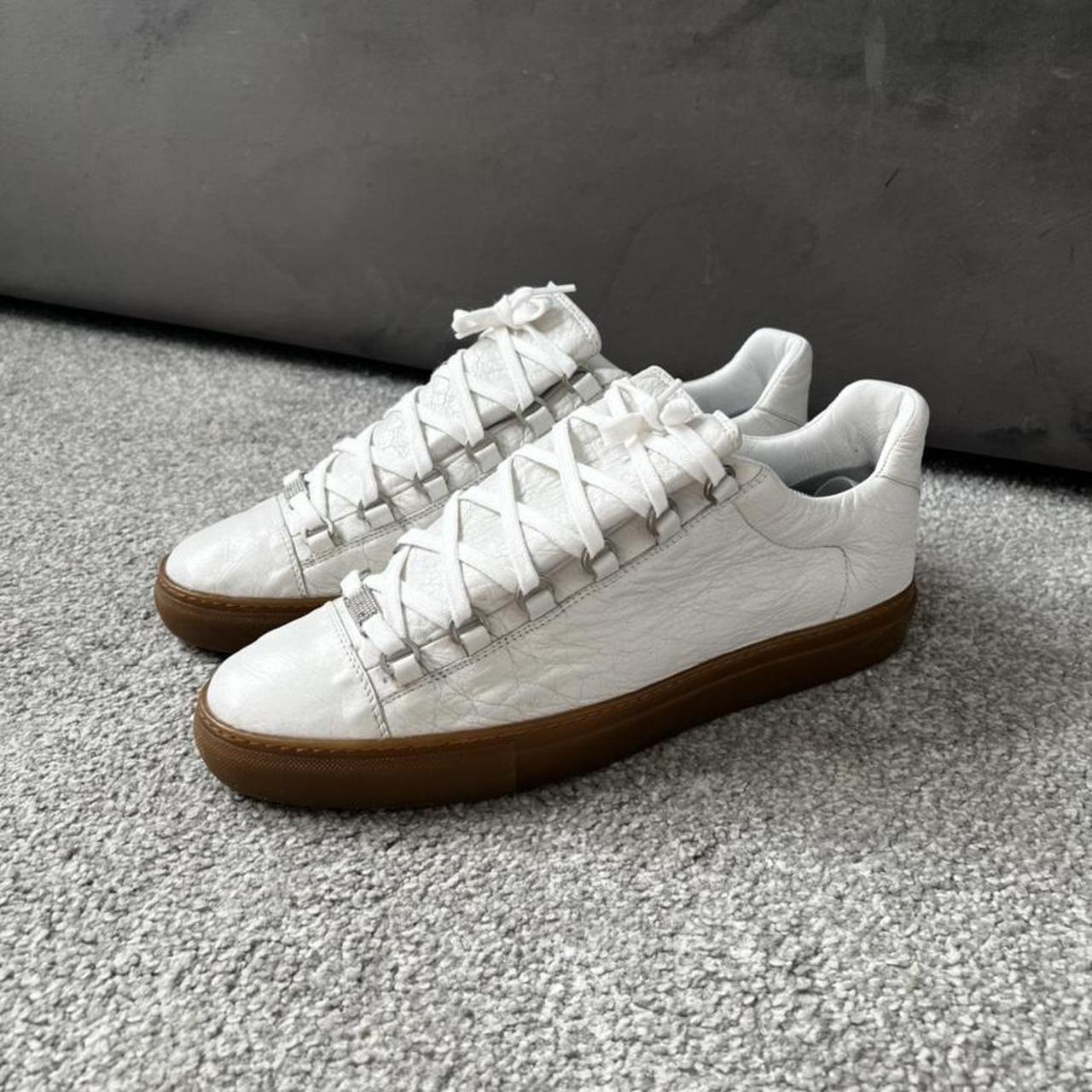 Balenciaga white clearance arena low