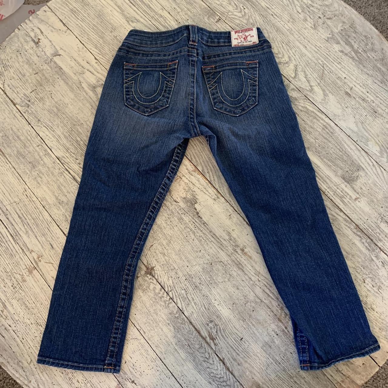 Vintage Y2K True Religion Denim Jeans Size 30 World... - Depop