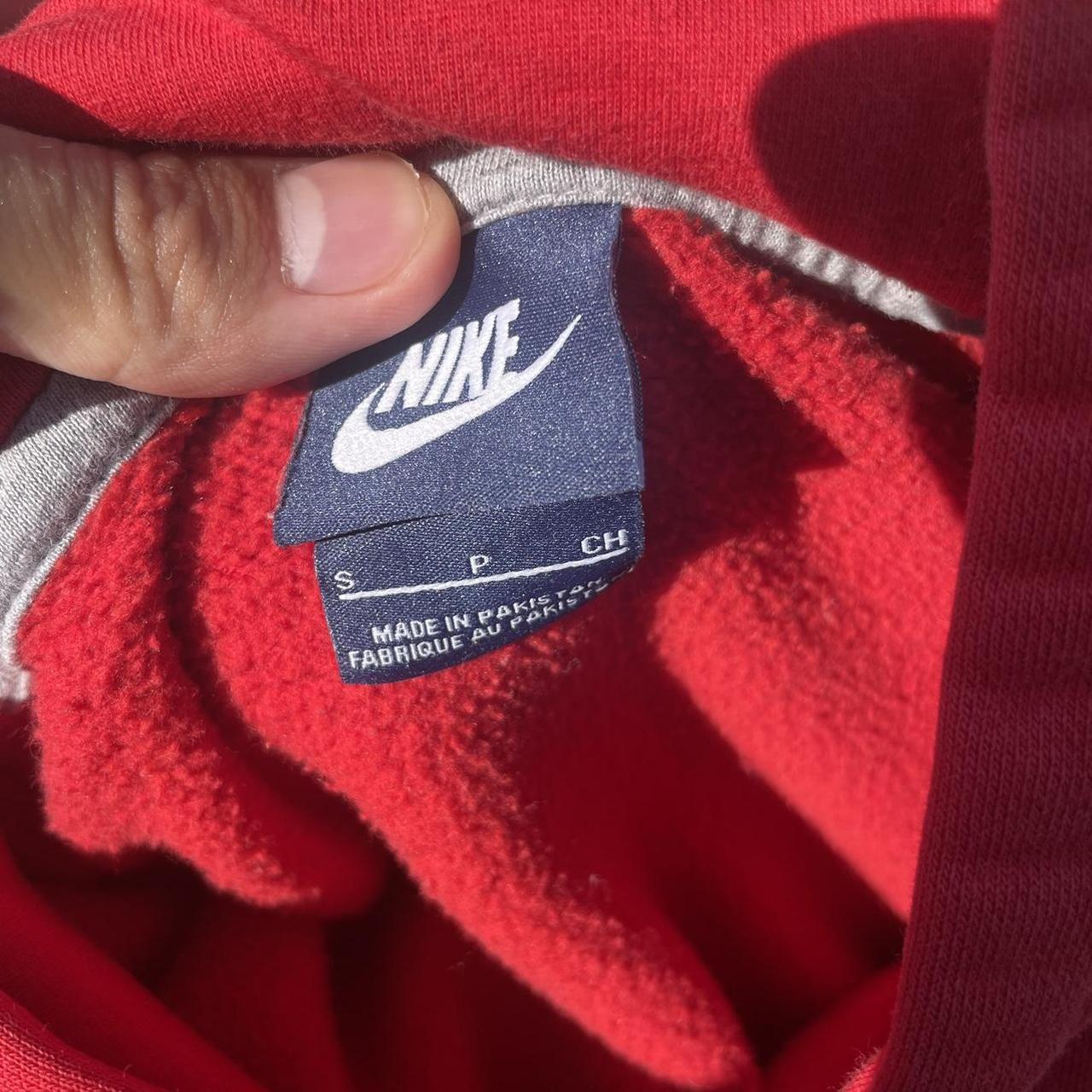 Vintage Y2K Nike Red Essential Single Embroidered... - Depop