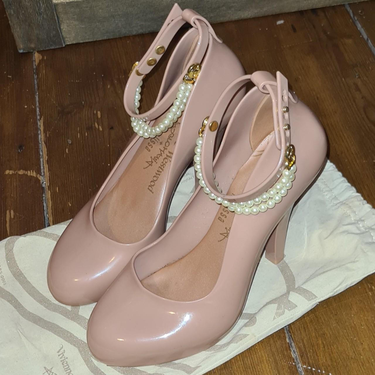 Vivienne Westwood x Melissa Skyscraper Pearl heels | Depop