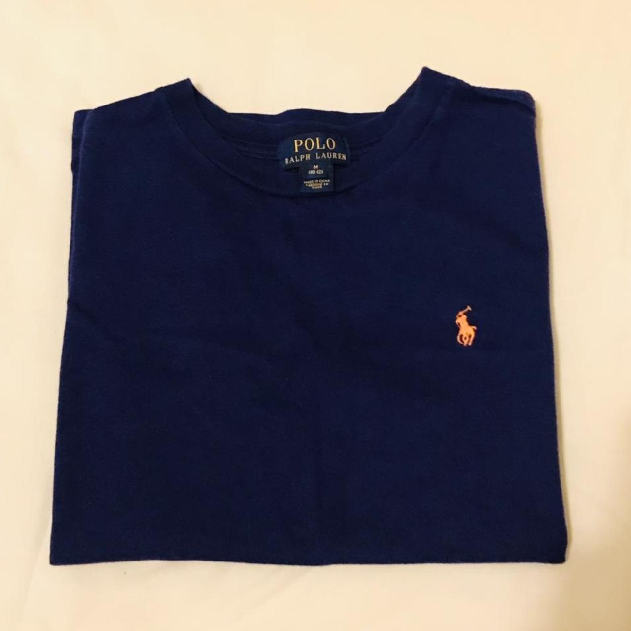 POLO RALPH LAUREN DEEP BLUE TOP - SIZE XS / S ️ Has... - Depop