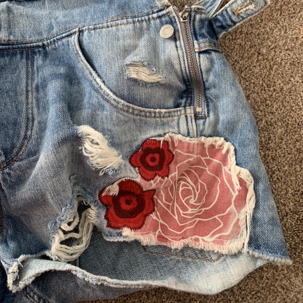 Zara short online rose