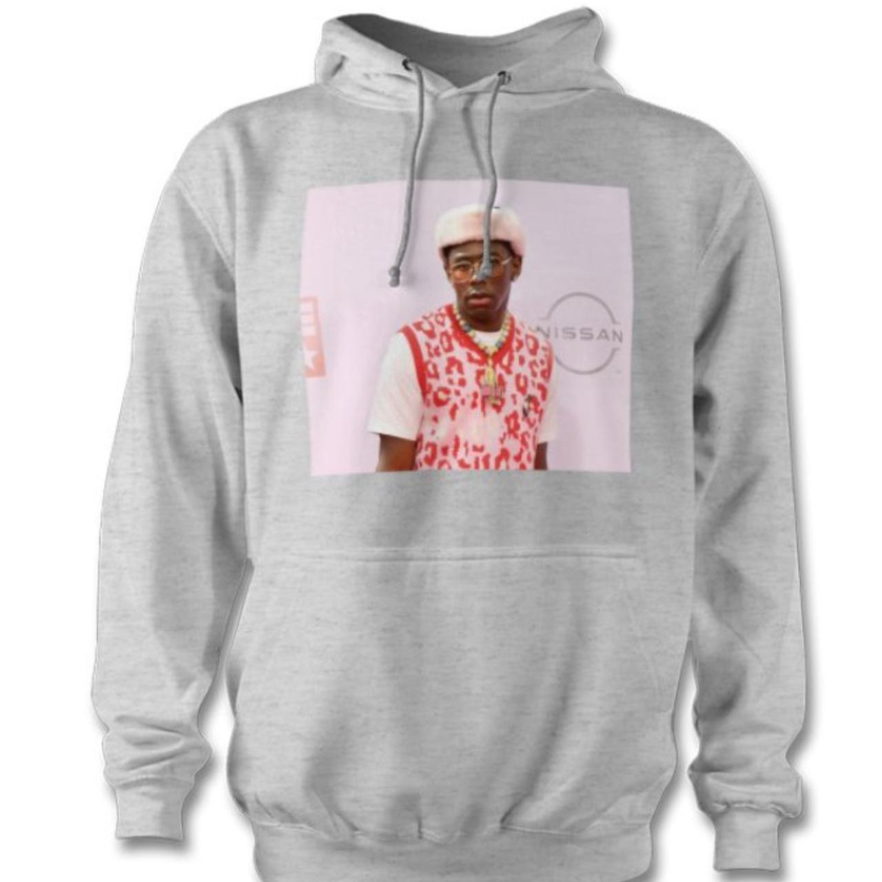 Grey Tyler the Creator Graphic Hoodie