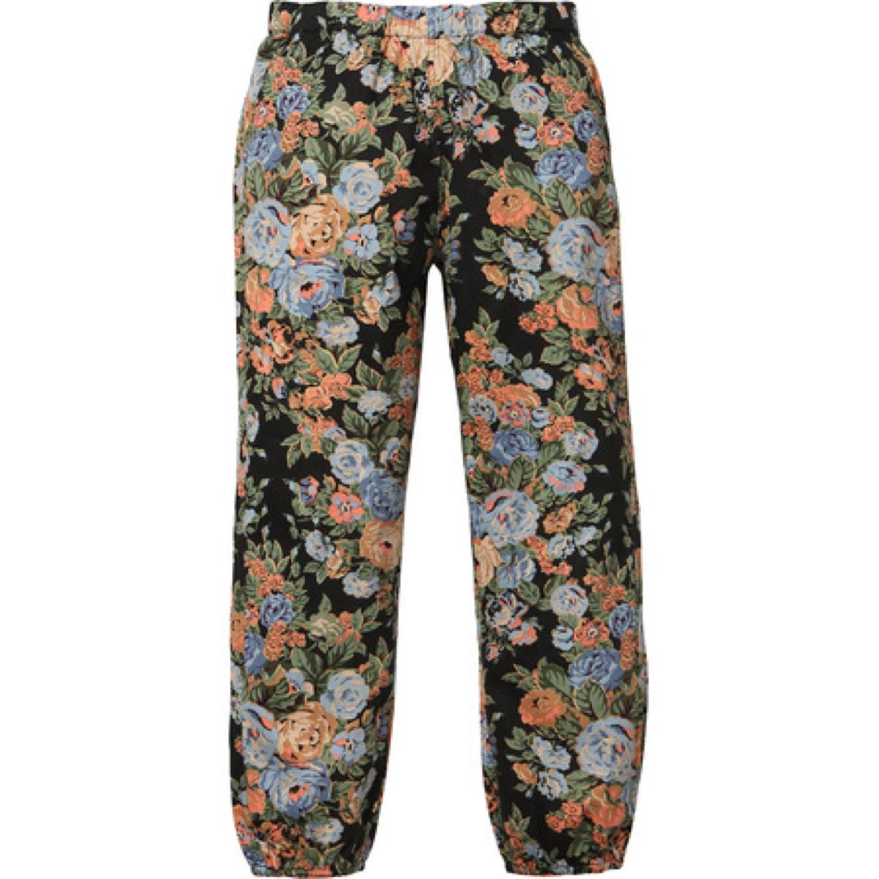 supreme floral pants