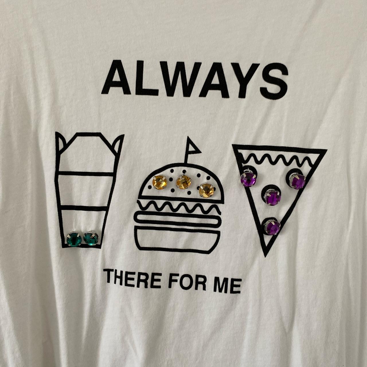 ZARA Grey 'Always New York' Slogan T-Shirt in Size - Depop