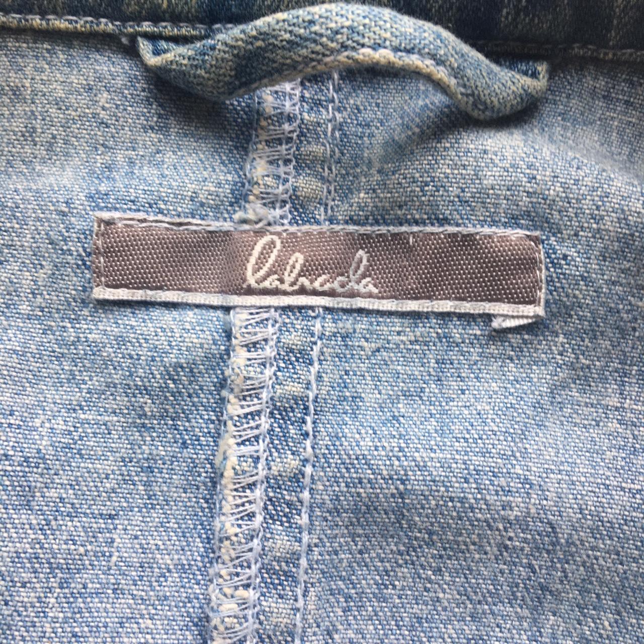 Vintage Labrada denim jacket. Marked as size 16. In... - Depop