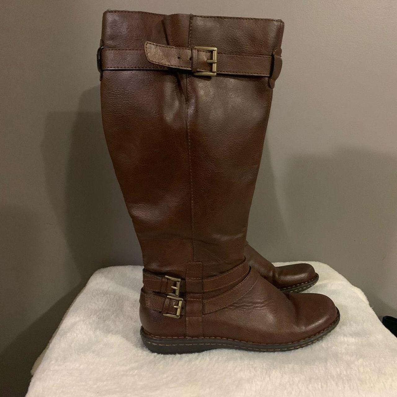 boc brown riding boots