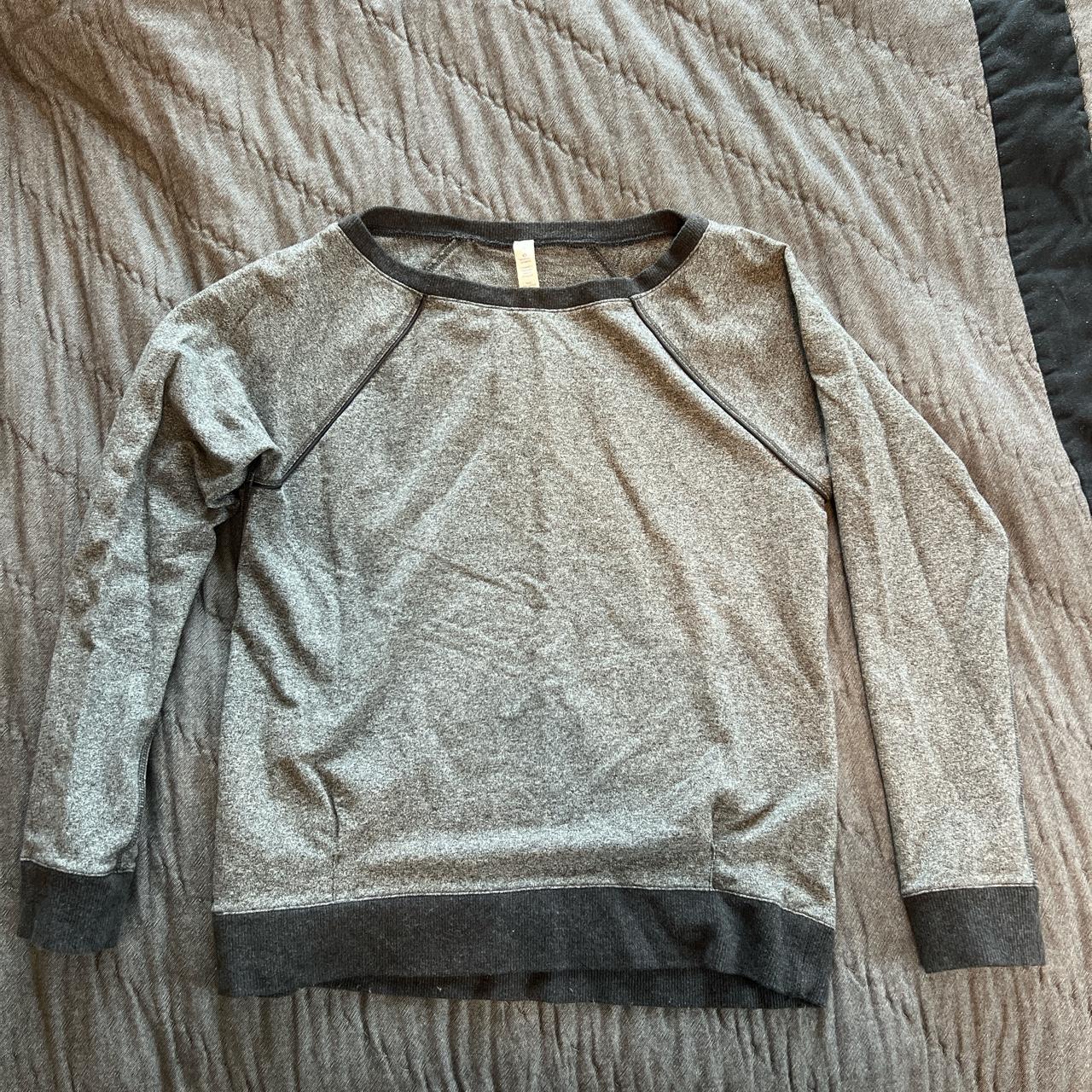 Lululemon cheap grey sweatshirt