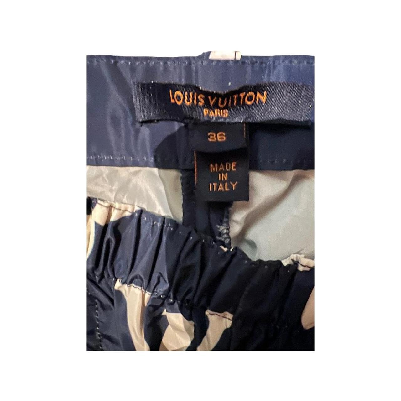 Louis Vuitton Set - LEGGINGS & SPORTY TOP BLUE - Depop