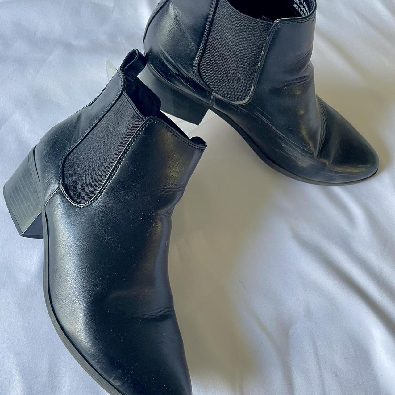 A New Day Women's Black Boots | Depop