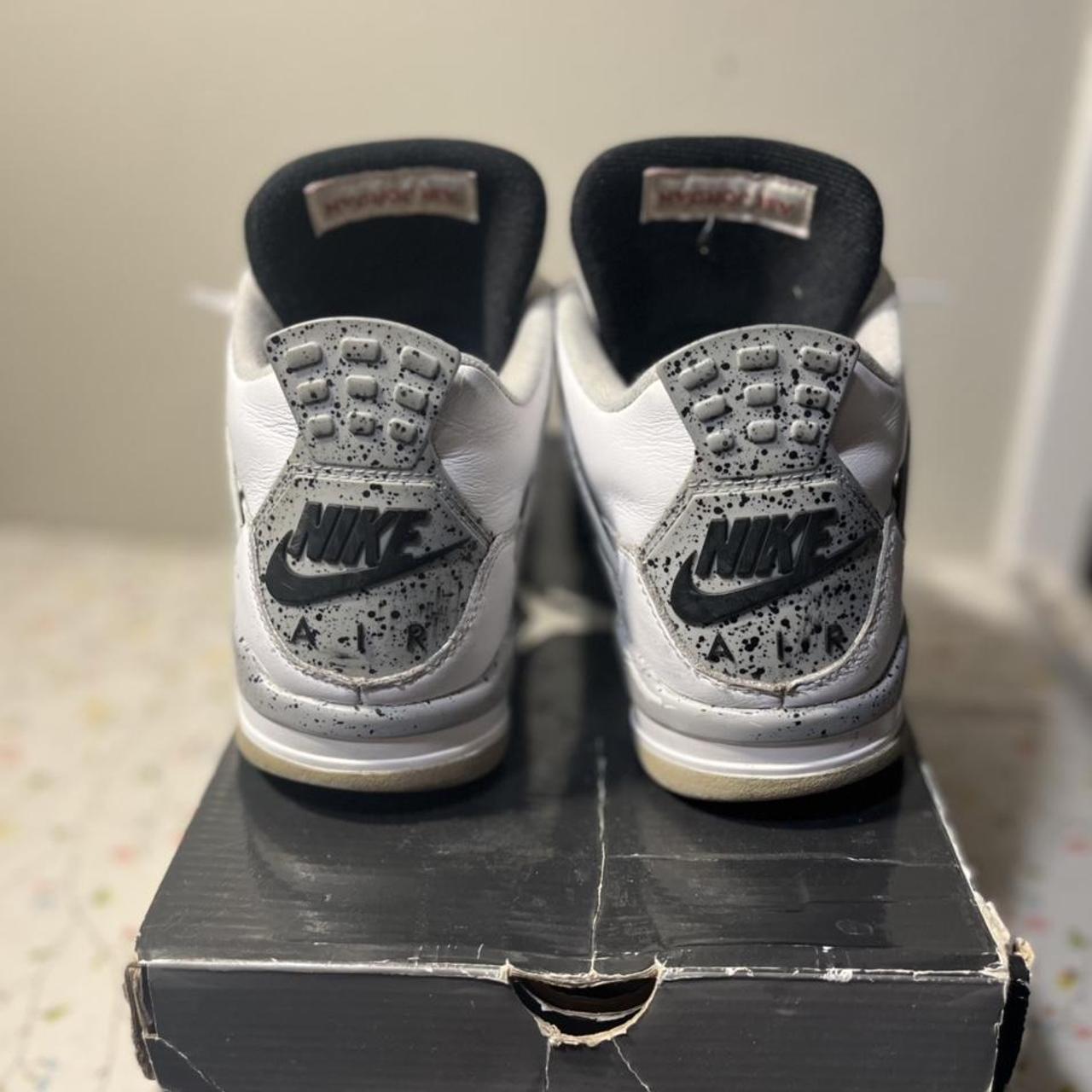 pure white jordan 4s