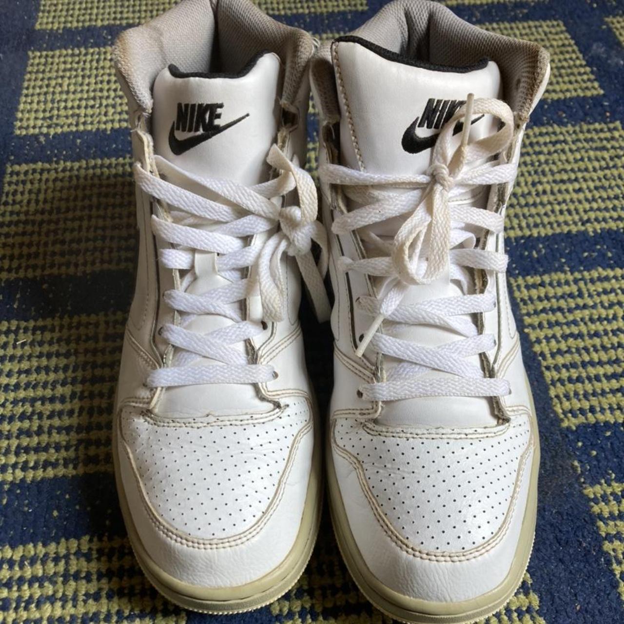 Nike prestige iv high white hotsell