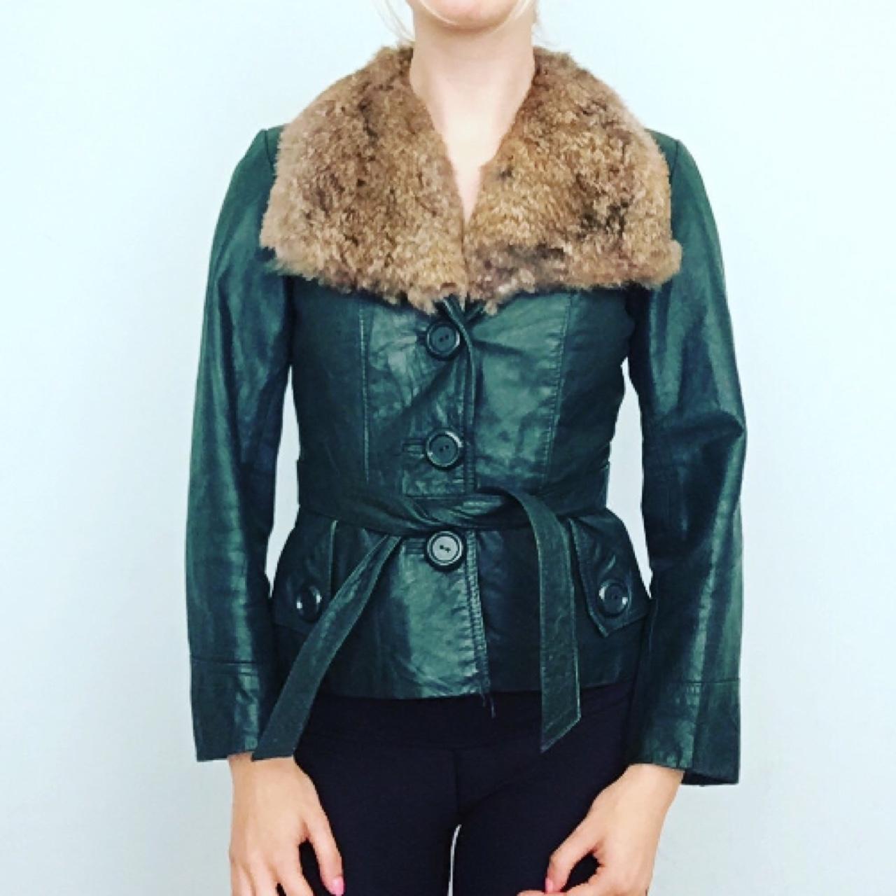 vintage-70s-rabbit-fur-green-leather-trench-coat-depop