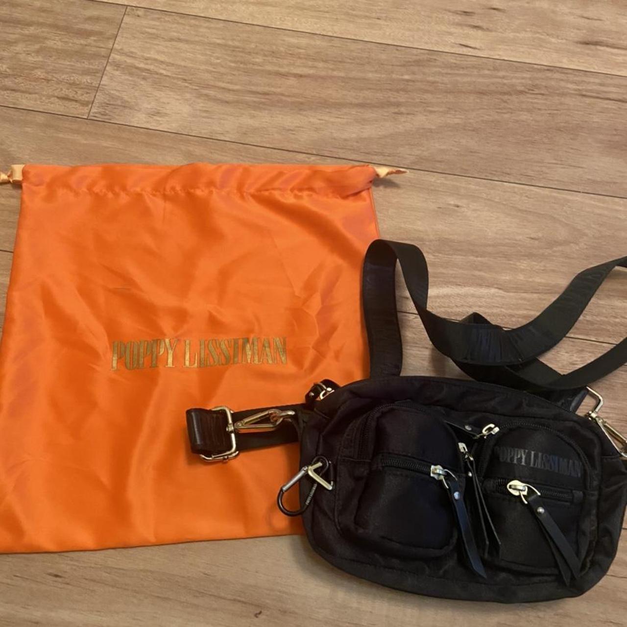 POPPY LISSIMAN BLACK BOBBY BAG WITH DUST... Depop