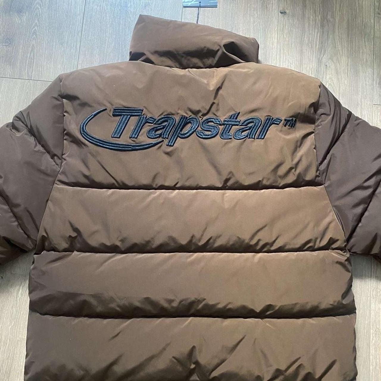 Trapstar hyperdrive jacket Brown/White Beand new... Depop