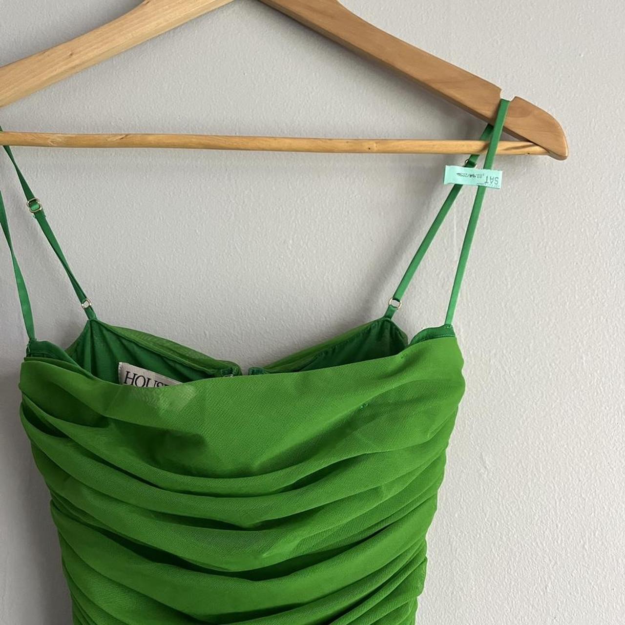 Lush green House of CB dress. XS Super flattering... Depop