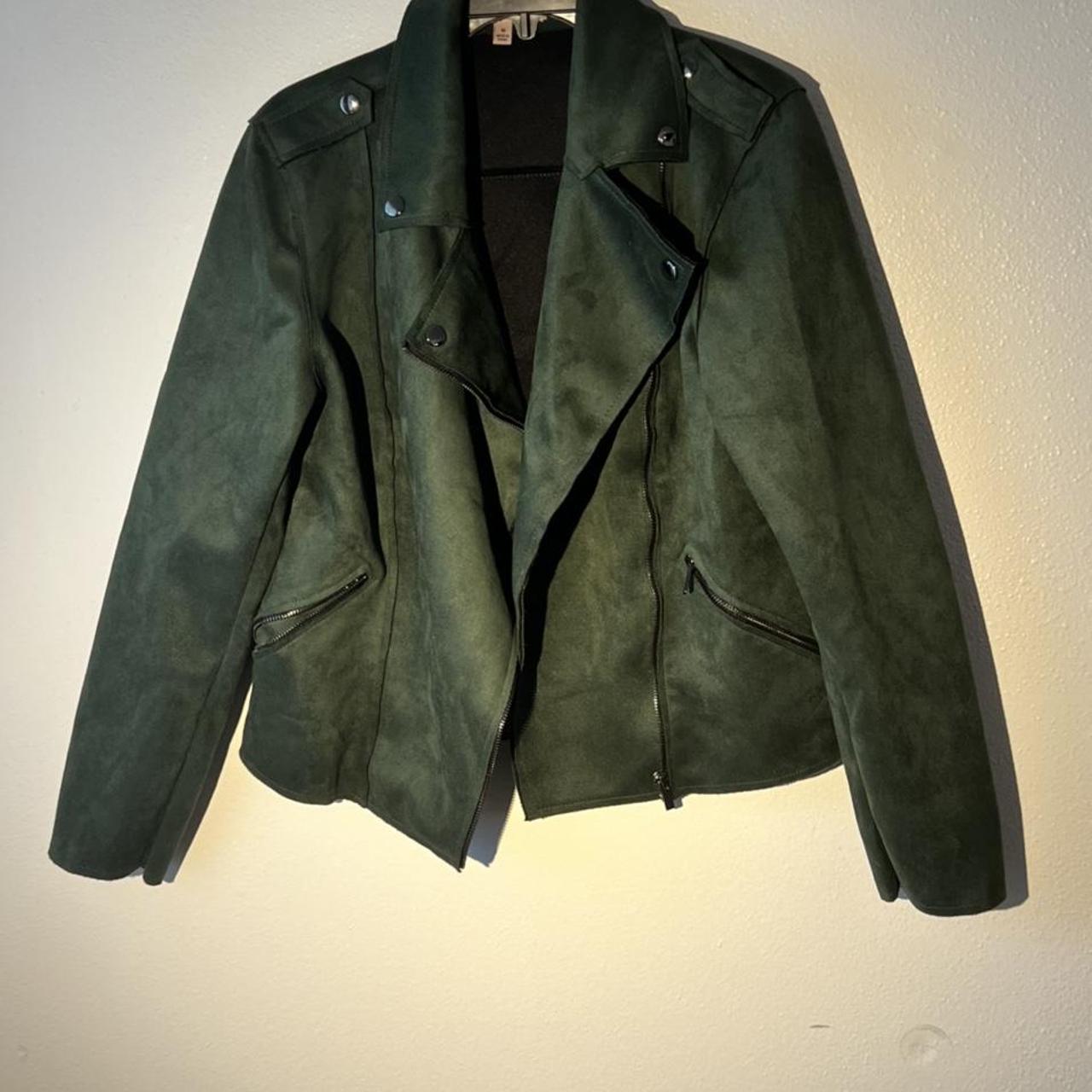 Swayed Vegan Leather Jacket - Depop