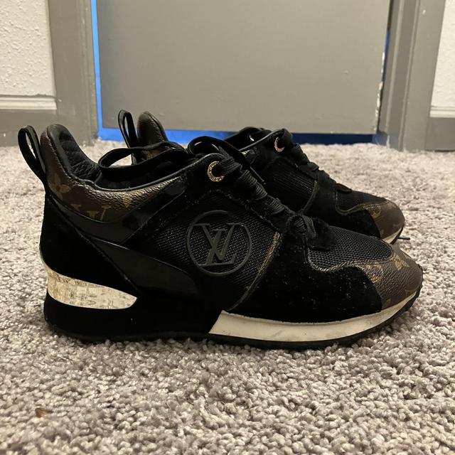 LOUIS VUITTON DENIM SNEAKERS ⋆ Louis Vuitton dark - Depop