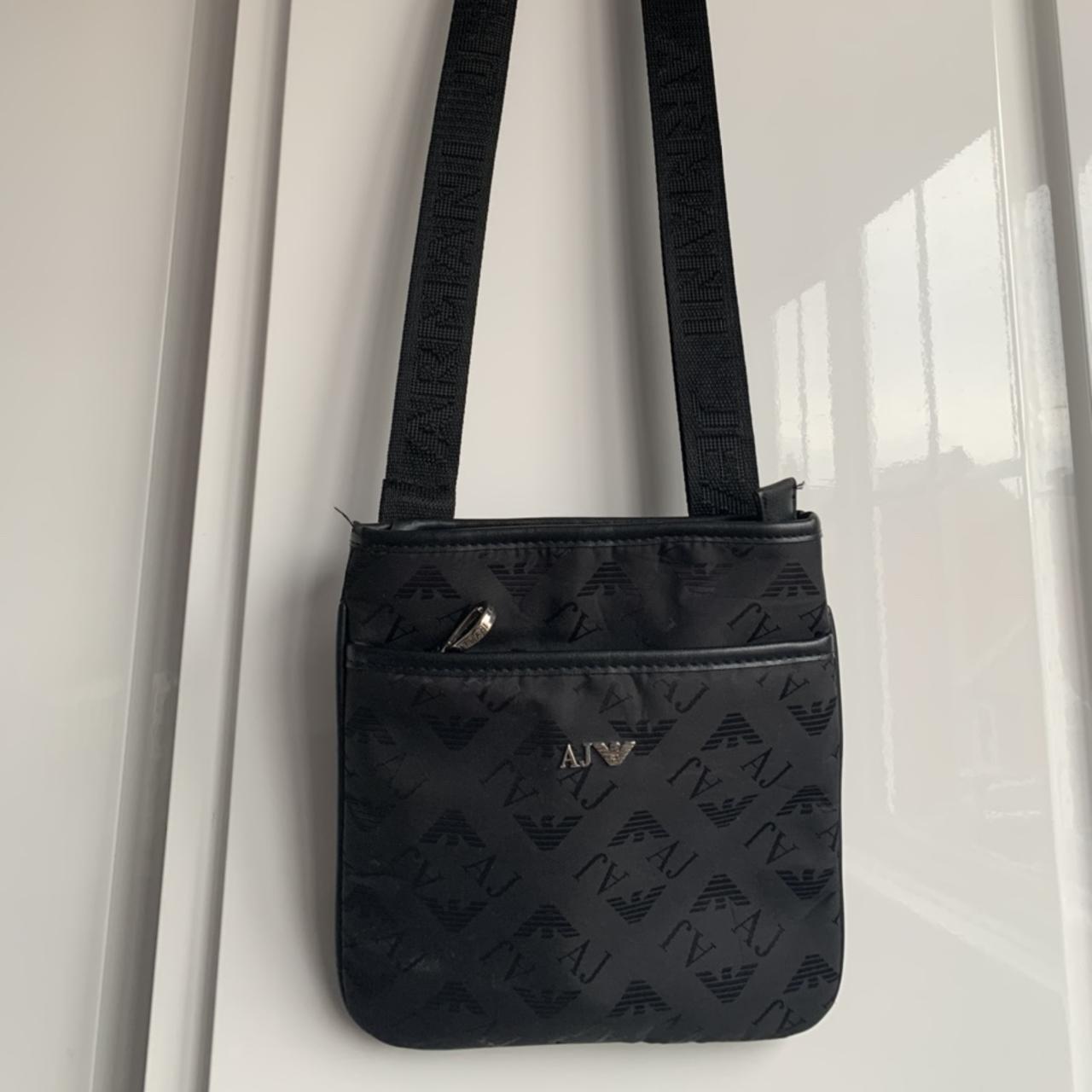 Armani black cross body bag non authentic only