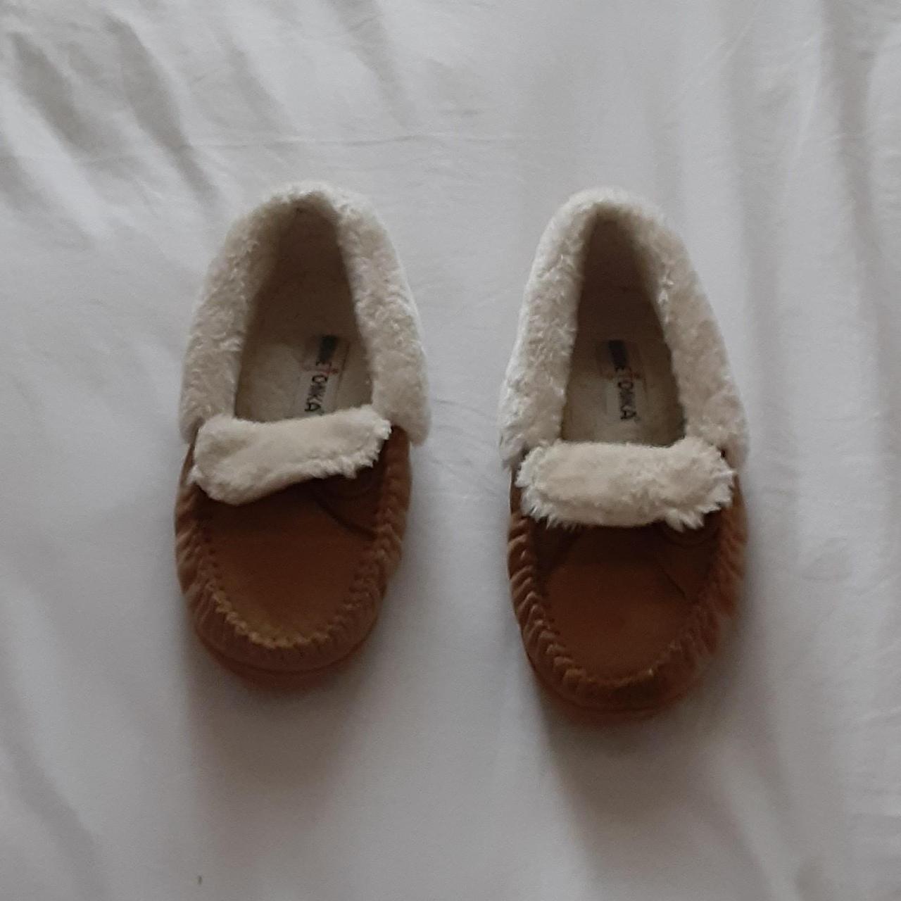 Fuzzy loafers sales