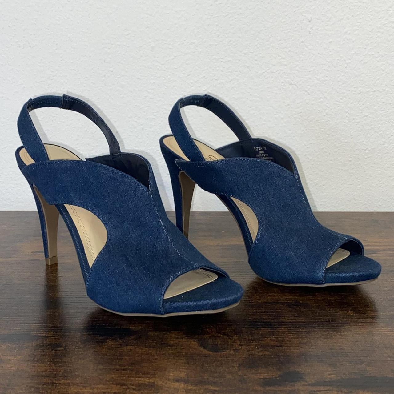 Product Image 1 - Denim heels. Heel is 4”.