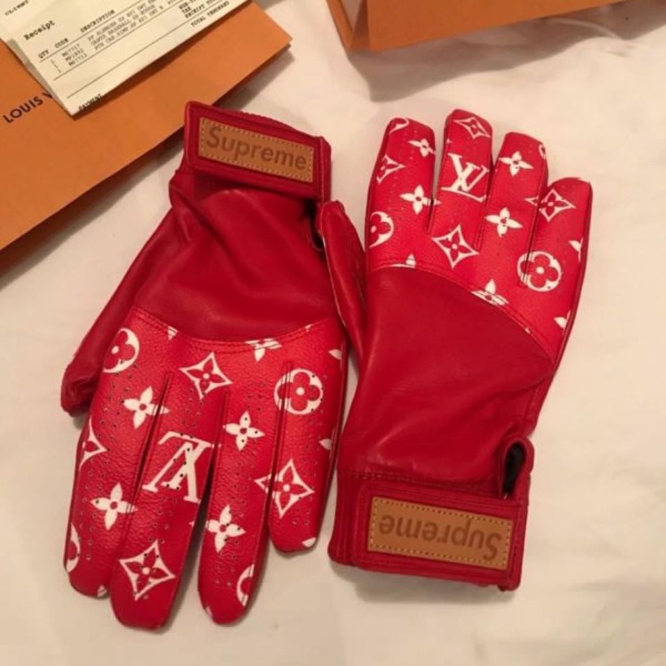 Supreme louis vuitton clearance gloves