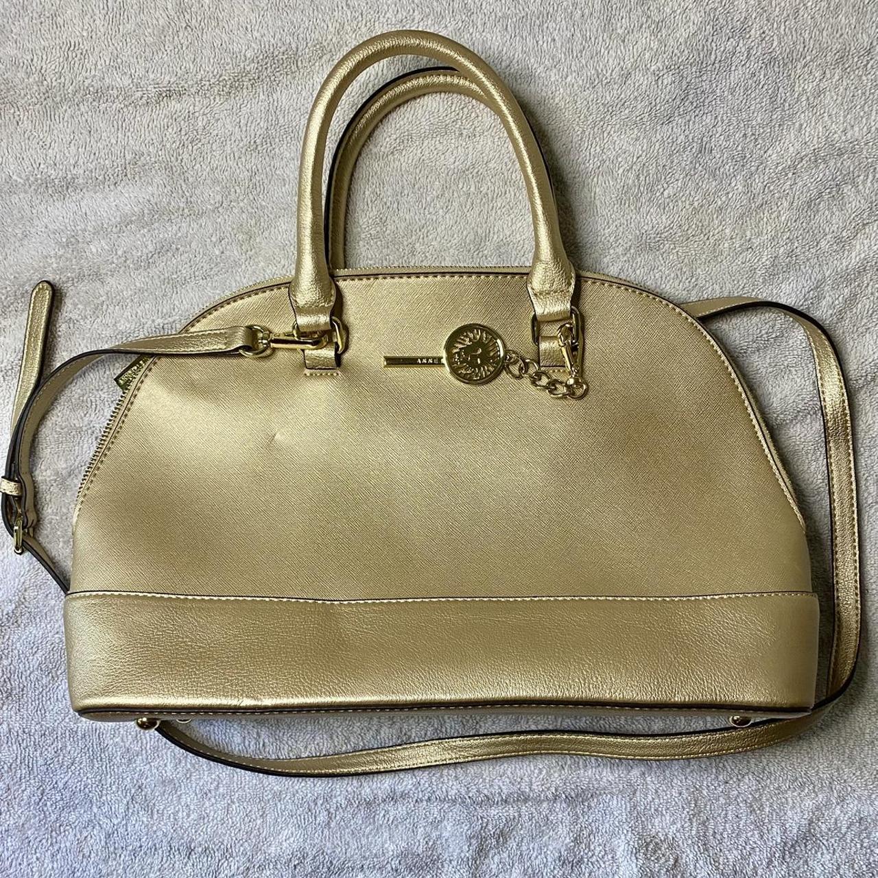 Anne klein gold on sale purse