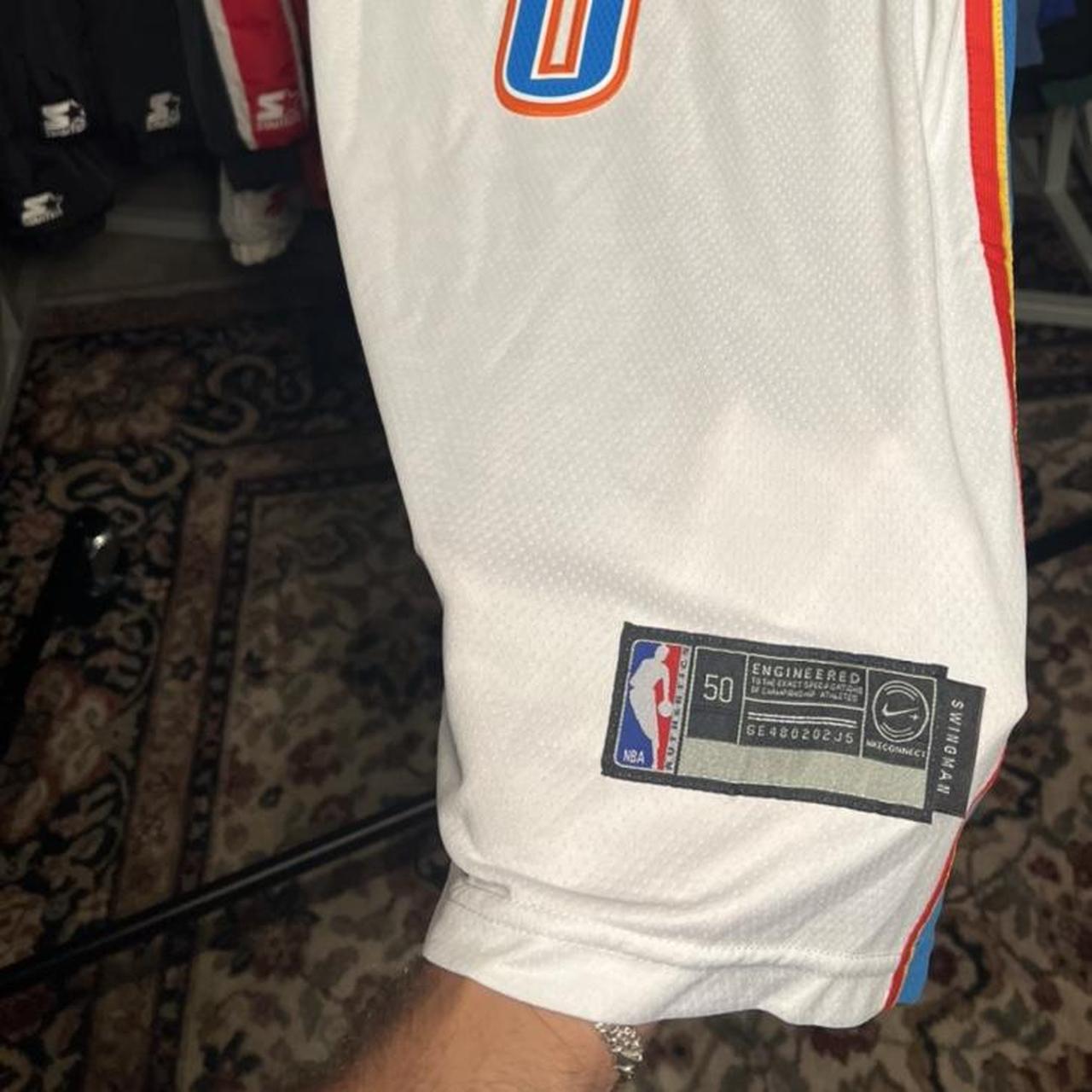 Nike Russell Westbrook Jersey Oklahoma City Thunder - Depop