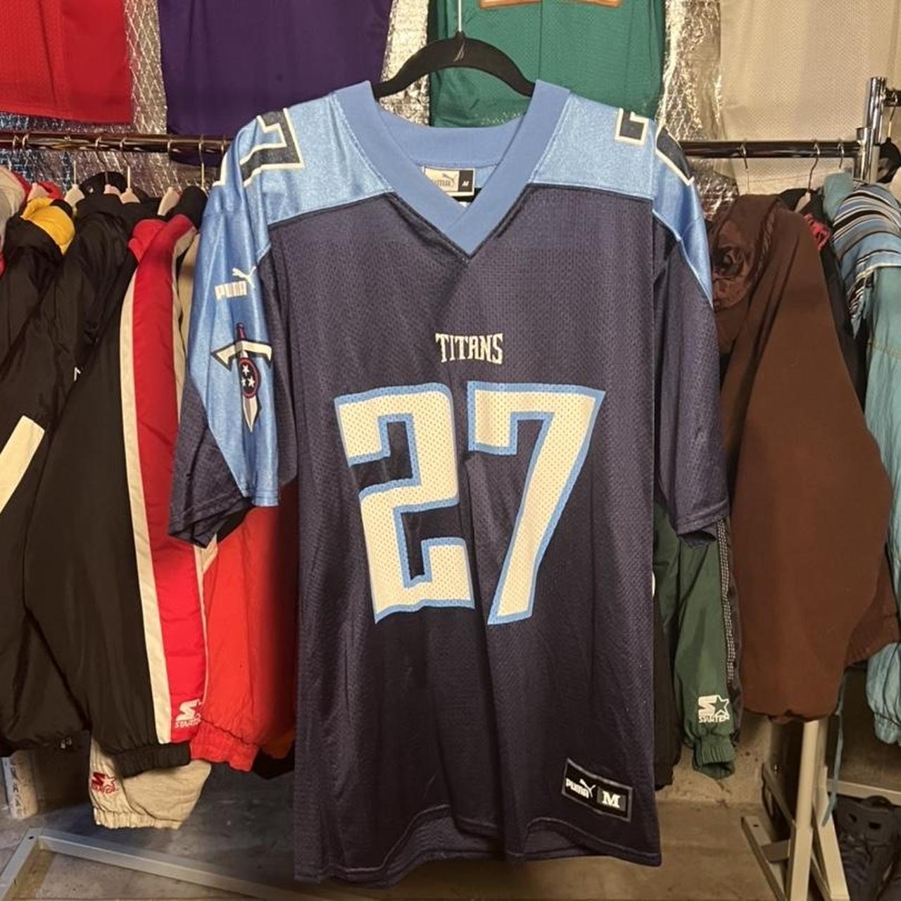 VINTAGE PUMA TENNESSEE TITANS EDDIE GEORGE - Depop