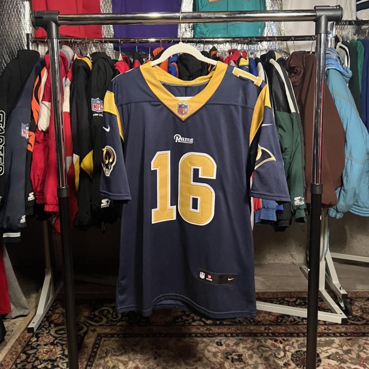 Nike Jersey Jared Goff Los Angeles Rams #16. size - Depop