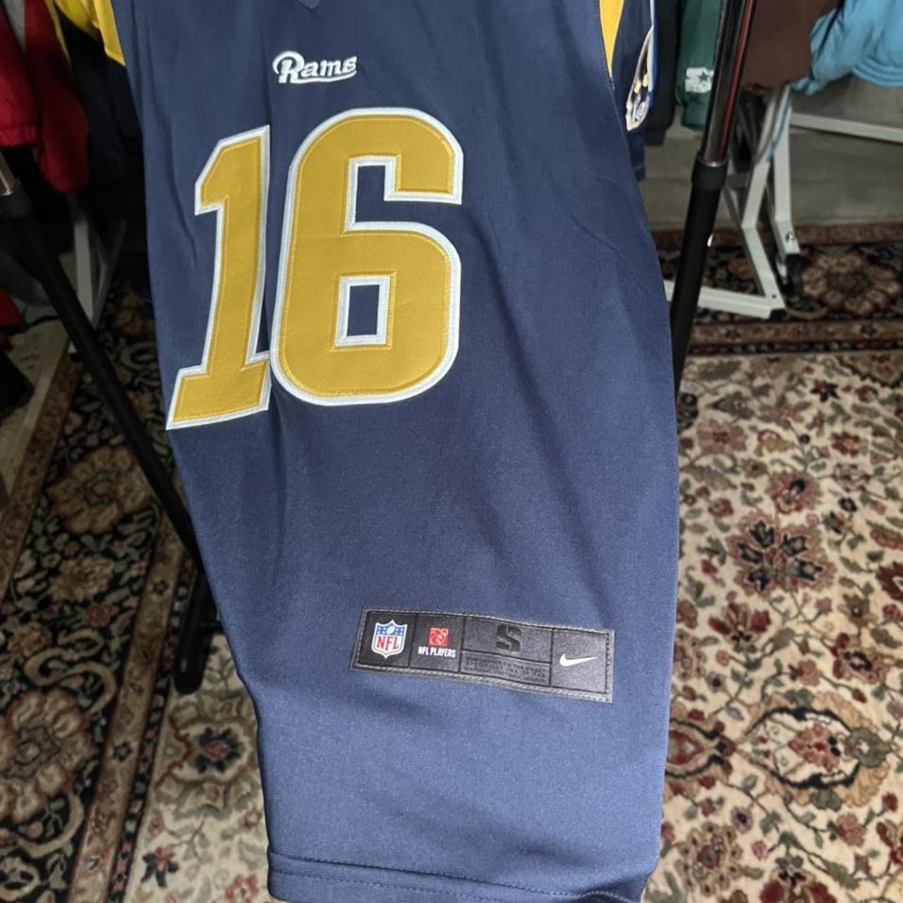 Nike Jersey Jared Goff Los Angeles Rams #16. size - Depop